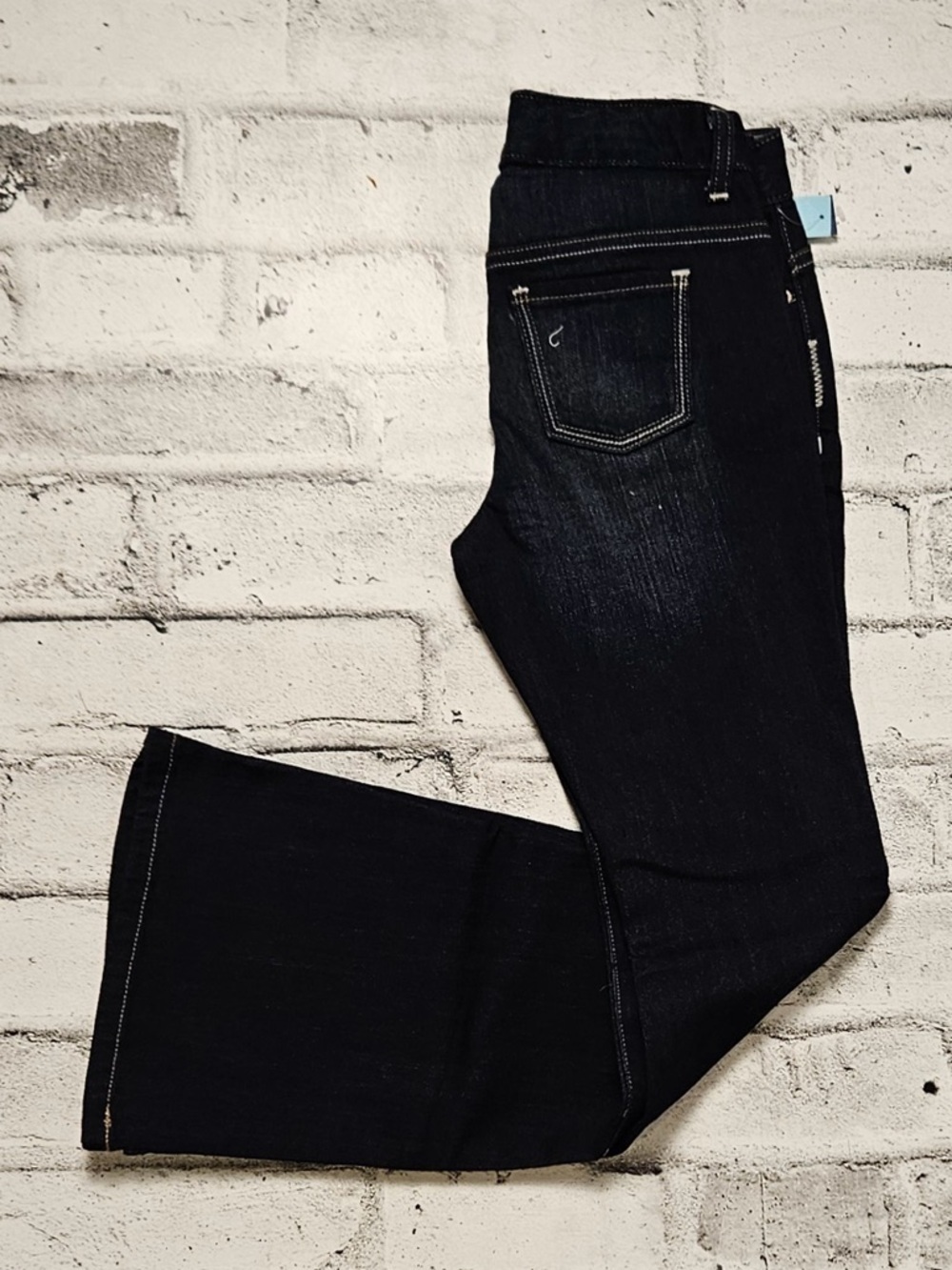 Old Navy Flare Jeans Size 10 Regular Dark Wash Stretch Denim NWT